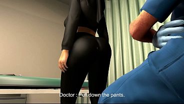 100% ASS PLAY - 3D - Muslim Chick Getting Assfucked By An Old Pervert Doctor (fantasy Story)