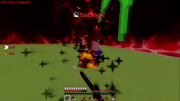 Destruindo Uma Menina No PvP! (11 POTTED HACKUSATES)
