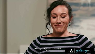 GIRLSWAY - HOTWIFE Charlie Forde Exposes She Likes Sinn Sage & Turns Neighbor Rivalry Into Romantic Sex