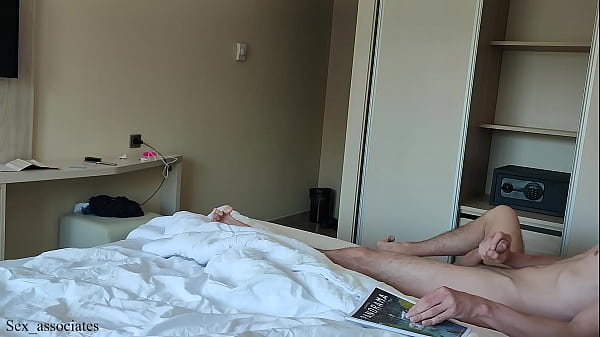 Public Boner Display. Hotel Cleaner Was Shocked When She Saw Me Working Off During Room Cleaning Service But Decided To Help Me Seed