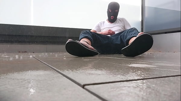 Self-pleasure In The Rain