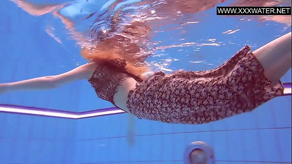 Ginger Unshaved Cunt And Petite Chest Young-babe Swimming