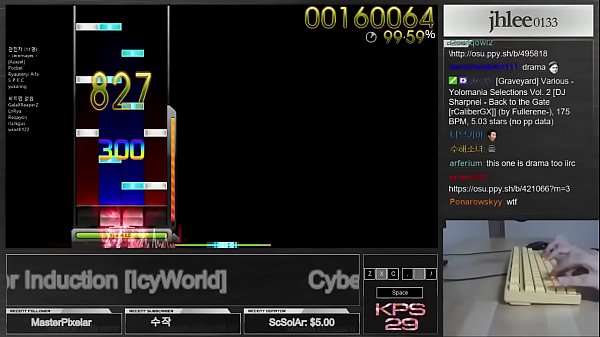 Osu!mania | Cyber Induction [IcyWorld] DT | Played By Jhlee0133