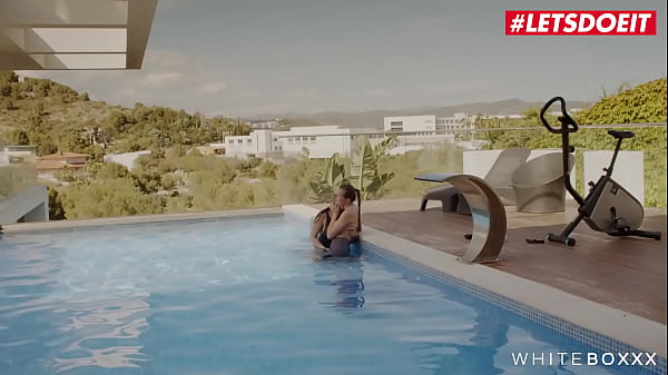 WHITEBOXXX - (Julia De Lucia, Stacy Cruz, Christian Clay) - Two Chesty Girls Beguile Their Instructor For A Sultry Trio By The Pool