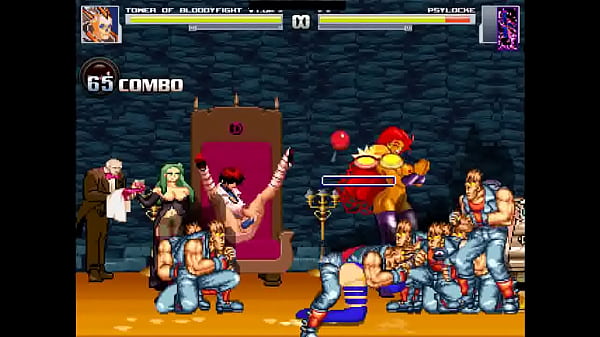 Hentai Mugen Psylocke Multi-guy Session