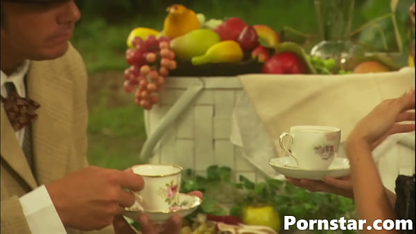 Nevaeh Davis Gets Virgin Twat Fucked Hard In The Garden