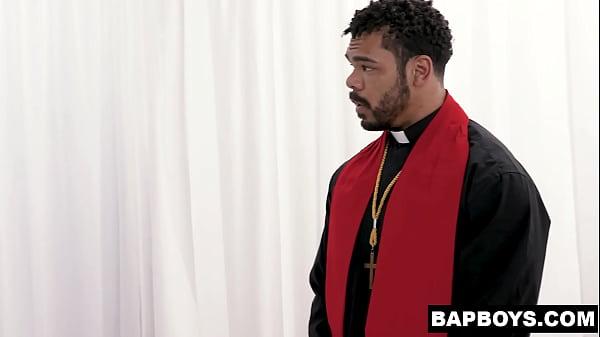 SHOCKING NEWS! Black Priest Backdoor Slams Black Altar Boy! Celibacy, Yeah Right! This Black Priest Brock Johnson Has A Stable Of Young Black Altar Boys!