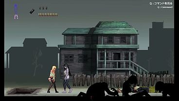 Parasite In City - Female Zombie Jerking Off Kiss