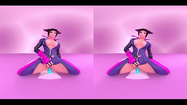 STREET FIGHTER JURI HAN GRINDS DILDO 4K 60FPS VR