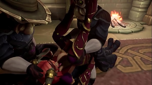 Cultists Ceremonial Quad Scene Gang Plow | Warcraft Hentai Parody