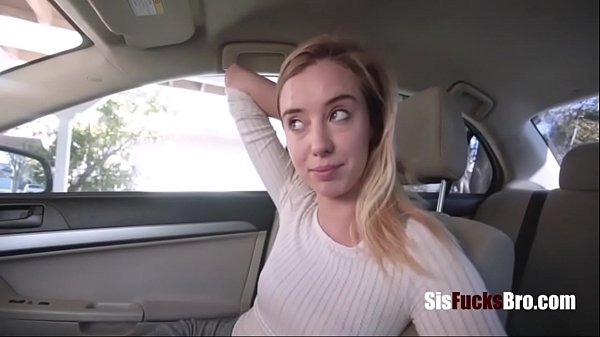 Riley Reed And Her StepBROTHERs CAR QUICKIE