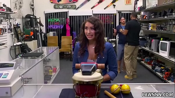 Desperate Chick Stuffs For Money - XXX Pawn