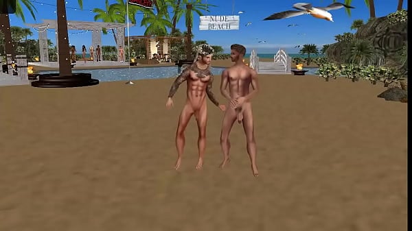 STRIPPED BEACH DANCING EXPOSED