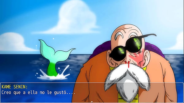 BULMA ANDROIDE 18 Y MAI Cogen RICO Con El MAESTRO ROSHI - KAME PARADISE 1