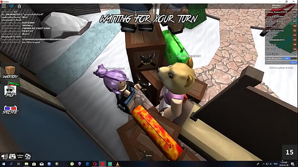 Oversized Bulky Bloke Get Head From Purple Haired Chick