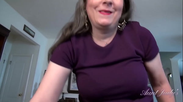 AuntJudys - Your Seasoned Step-Auntie Grace Desires To Masturbate With You (POV)