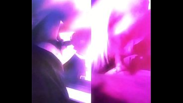 True Hotwife Cuck Session Split Screen Cuckold BJ: Watch Me All-the-way Hubby’s Friend Then Clean My Husband’s Member