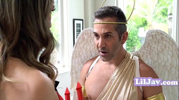 Lil Asian Devil Loses Her Virginity To Stepdad On Halloween