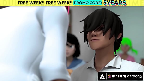 HENTAI SEX SCHOOL - Hot Stacked Principal COUGAR Gets Hammerred Doggy In Front Of The Class