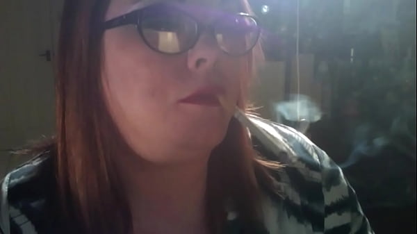Chubby British Madam Smokes A Cigarette With Smoke Rings, Dangles, OMI's & Drifts