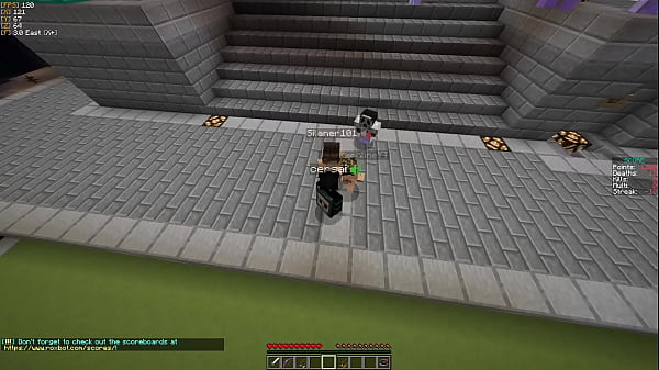 Sizzling Mc Sex On Roxbot Recorded By A Bystander Wearing A Minecon Cape Named Minion#1337