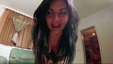 Waking Him Up In Leather. No Bra Entice, Fellatio And Spooge Play On My Outfit Prev