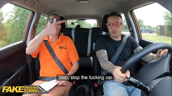 Fake Driving School Hard Intense Rough Fun For Hot New Instructor Elisa Tiger