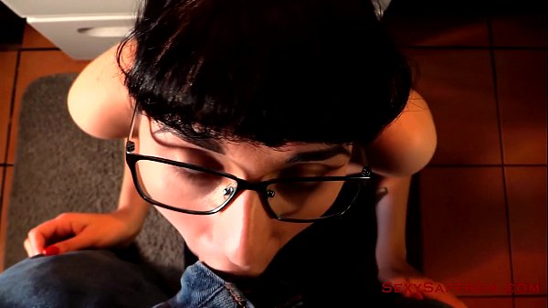 Throat Fuck Fellatio In The Kitchen