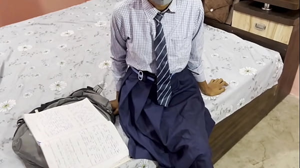 Desi Virgin School Chick Brutal Different Type Stuff With Her Home ( Hindi Audio)