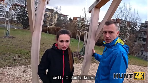 HUNT4K. Hot Athlete Was Picked Up On The Street And Smashed In Front Of Her BF In Stranger's Car