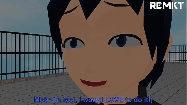 (MMD Giantess) After School Confession