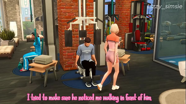 Bonde Railed In The Gym 3d Animation Sims 4