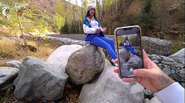 Great Fellatio In Nature After A Photo Shoot Of New Tourists - AnGelya.G