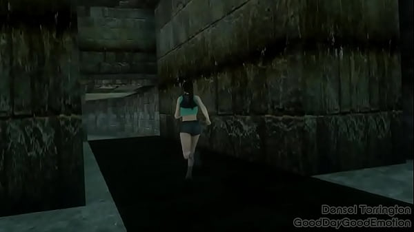 Lara Croft Belly Inflation 2