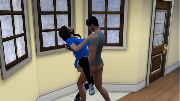 Coed Caregiver Gets Triple Internal Finish From Her Stepbro (Sims4)