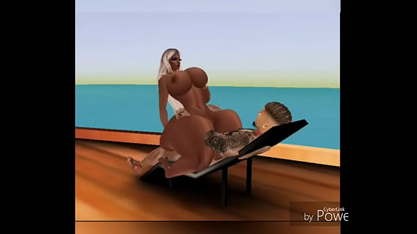 Plump Chocolate Freak On Yacht
