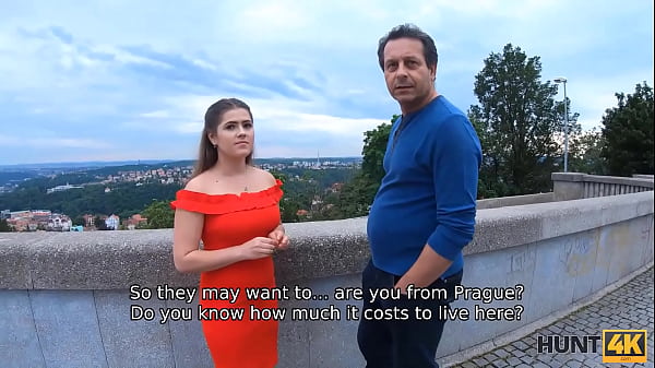 HUNT4K. Busty Doll For Money Gets Properly Drilled In Front Of Her Dad