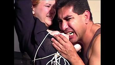 Sky 21 Yrs Old Platinum BDSM & Huge Boob Torment Photo Shoot 1