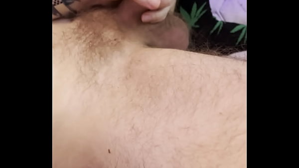 Playing With Boner During Foreplay