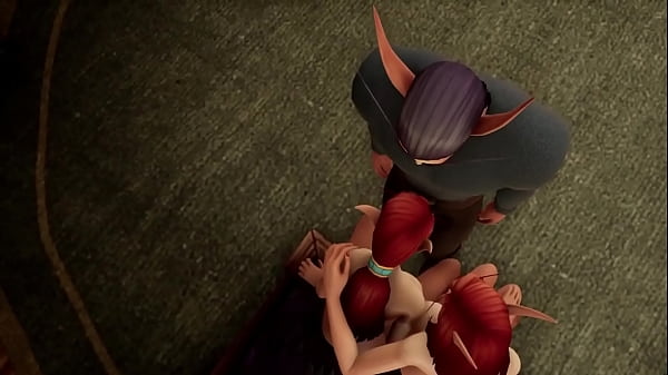 A Night Of Elven Group Sex