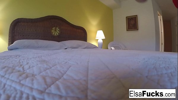 Elsa Jean's Home Video Jerking Off