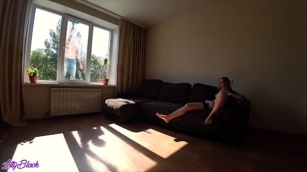 Sensual Spouse Tricks On Husband With Window Cleaner - Character Play By Letty Black