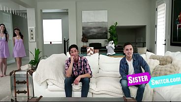 Telepathic Off-limits (Exchange Step Stepsisters Feel Eachother Getting Smashed) - Celestina Blooms, Krystal Palmer, David Lee, Juan El Caballo Loco