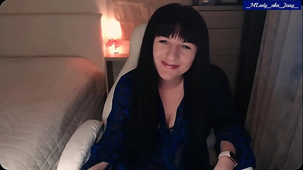 M'Lady Jessy In Blue Dress Ravishing Jug Torment & Tickle 02-19-2022