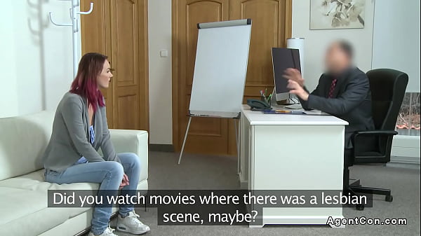 Fake Agent Fucks Redhead Homemade Model