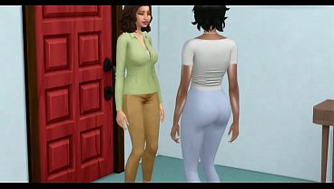 Donna Tubbs And Trudy Proud Ebony Cougar Menage