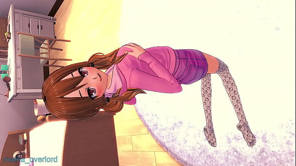Chick Grinding In Thighs (with Pink Hoodie) (variation A)