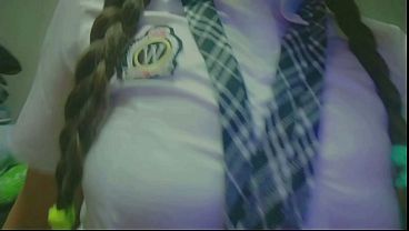 Hot And Shy Coed Trying To Masturbate Very First Time With Her Webcam On