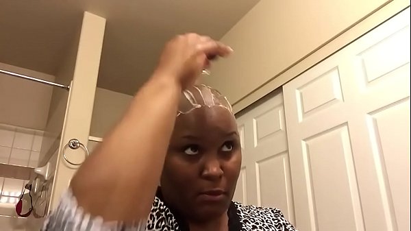 MOMMY At Home, Very First Time Shaving Her Head Smooth Bald (BF Request)