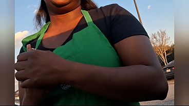 Starbucks Waitress Gets Pounded On Shatter